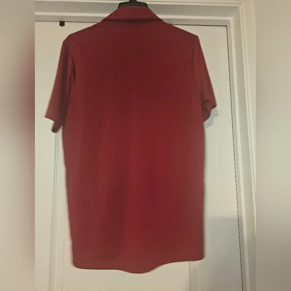 Columbia Red Performance Polo Shirt - Picture 3 of 3